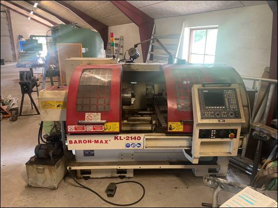 Baron Max CNC drejebænk